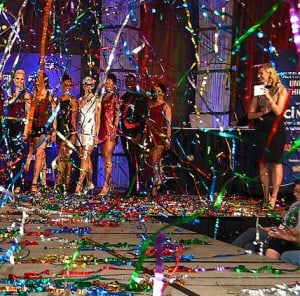 Pageant show streamers