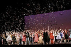 Theater using Flutter FETTI confetti and streamers